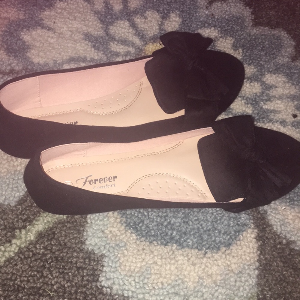 Black flats great condition only worn once